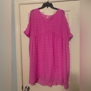 Zenana pink XL women’s dress 💕